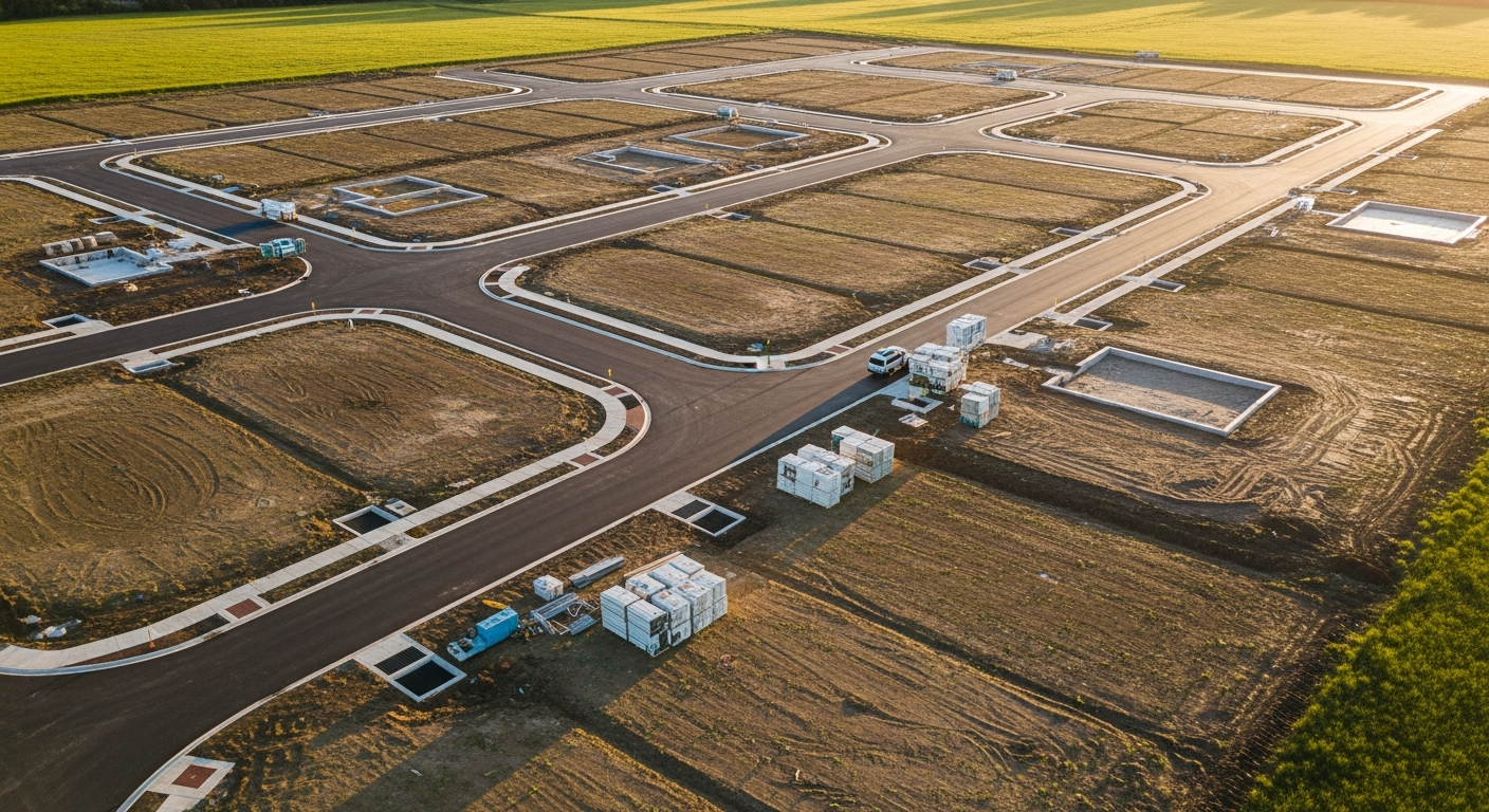 Subdivision aerial